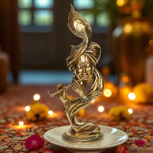 Modern Krishna statue 52 cm Bhagwan krishna idol home decor Garden decor Murti figure