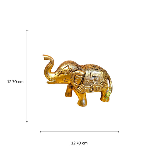 Animal statue of elephant table decor showpiece