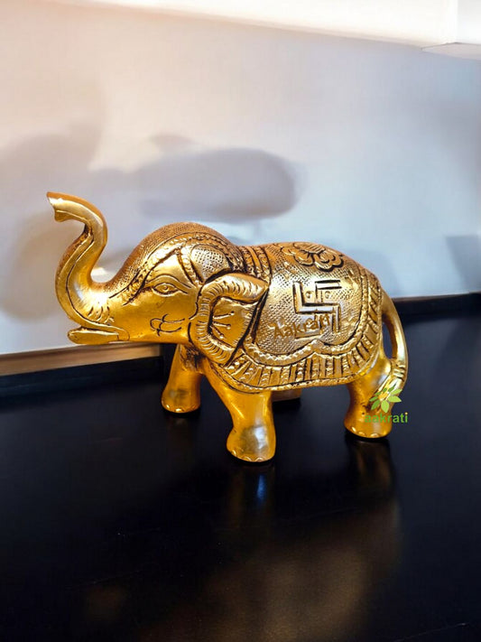 Animal statue of elephant table decor showpiece