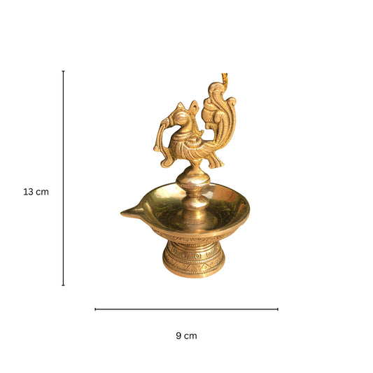 Diya, Indian Decor Diya, Pooja Decor, Brass Oil Lamp, Handmade Lamp, Indian Homeware, Indian Art