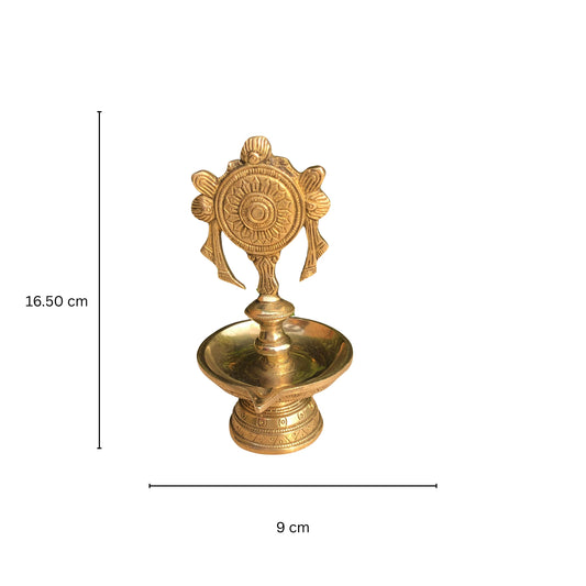 Home temple worship oil diya,lamp oil lamp for decor and gift