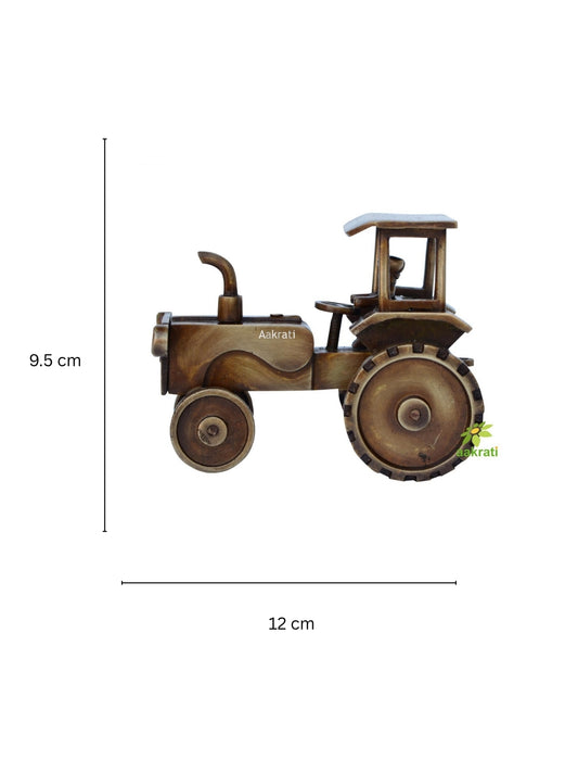 Ethnic table showpiece Tractor decor Indian handicraft gift by Aakrati