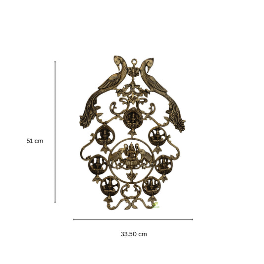 Ashtalakshmi wall hanging | home and living |indian handicrafts | rajasthani handicrafts | home decor | goddess lakshmi