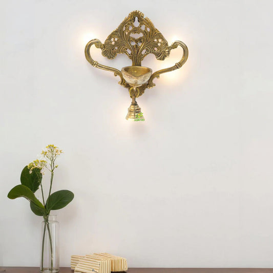 Wall hanging diya