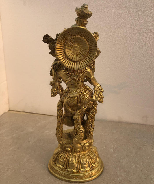 Idol of Krishna Statue |Bansiwala Idol | Hindu God Figurine | Keshav Sculpture | Geeta Preacher | Madhusudan Statue | Love Symbol