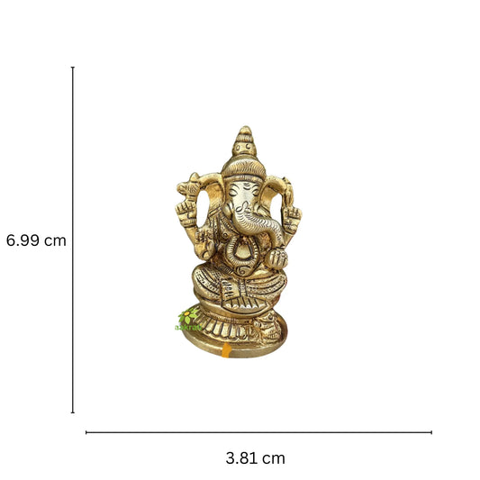 Ganesha Statue, Hindu Good Luck Gift for New Beginnings, House warming gift By Aakrati Aakrati