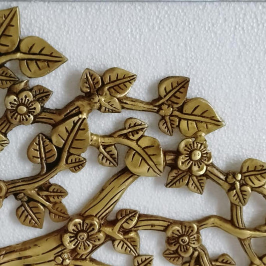Brass Tree of Life with roots |Hanging Tree| |Home decor| |Brass Kalpavriksha Tree| |Wall Tree|