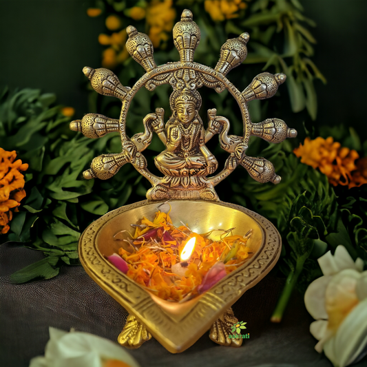 Gaj laxmi Table diya for home decoration |Handmade Diya's| |Handicrafts items