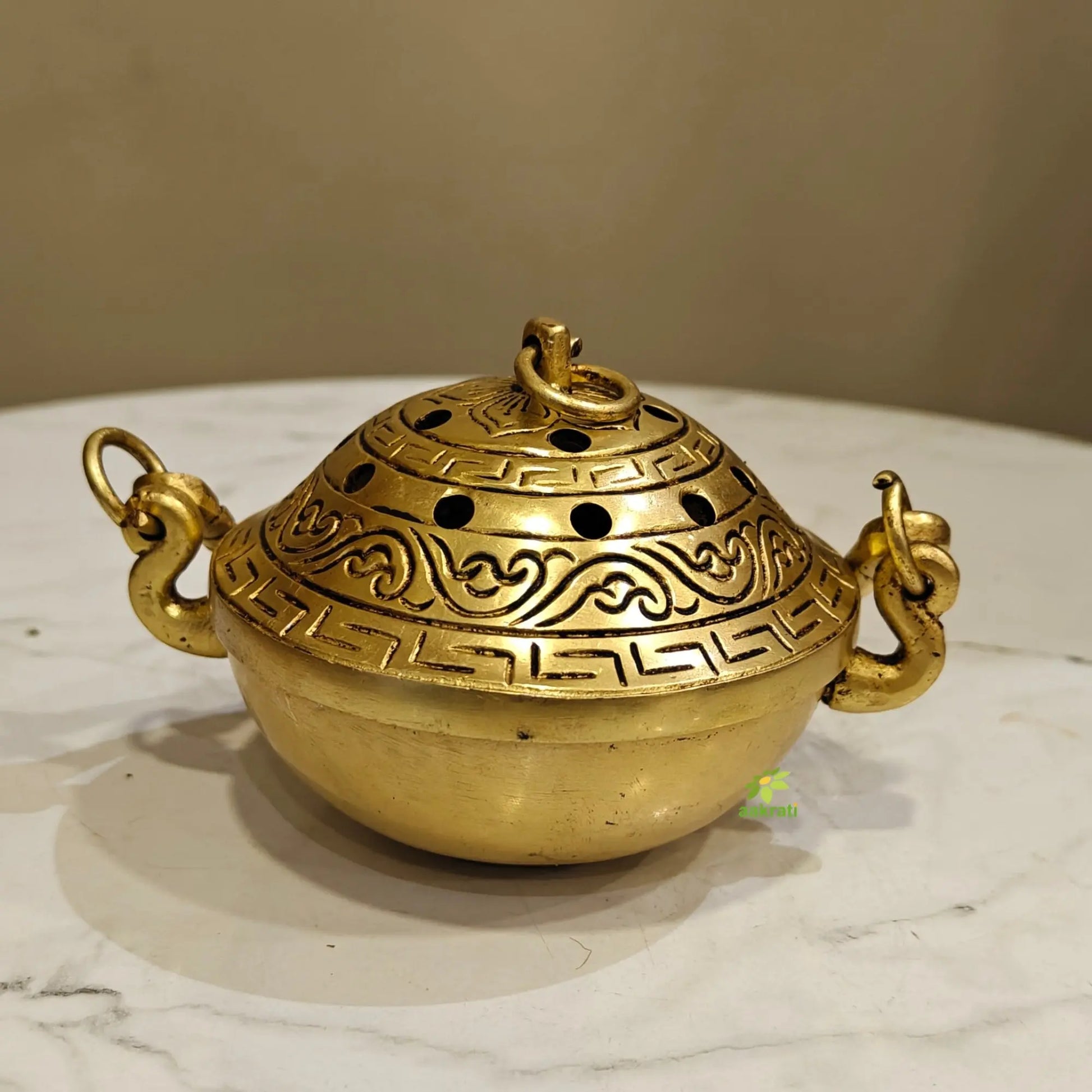 Brass Dhoopdan - Ashopi