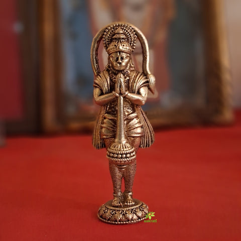Brass Standing Hanuman | Light Weight Hanuman for your Car | Lord Hanuman Idol