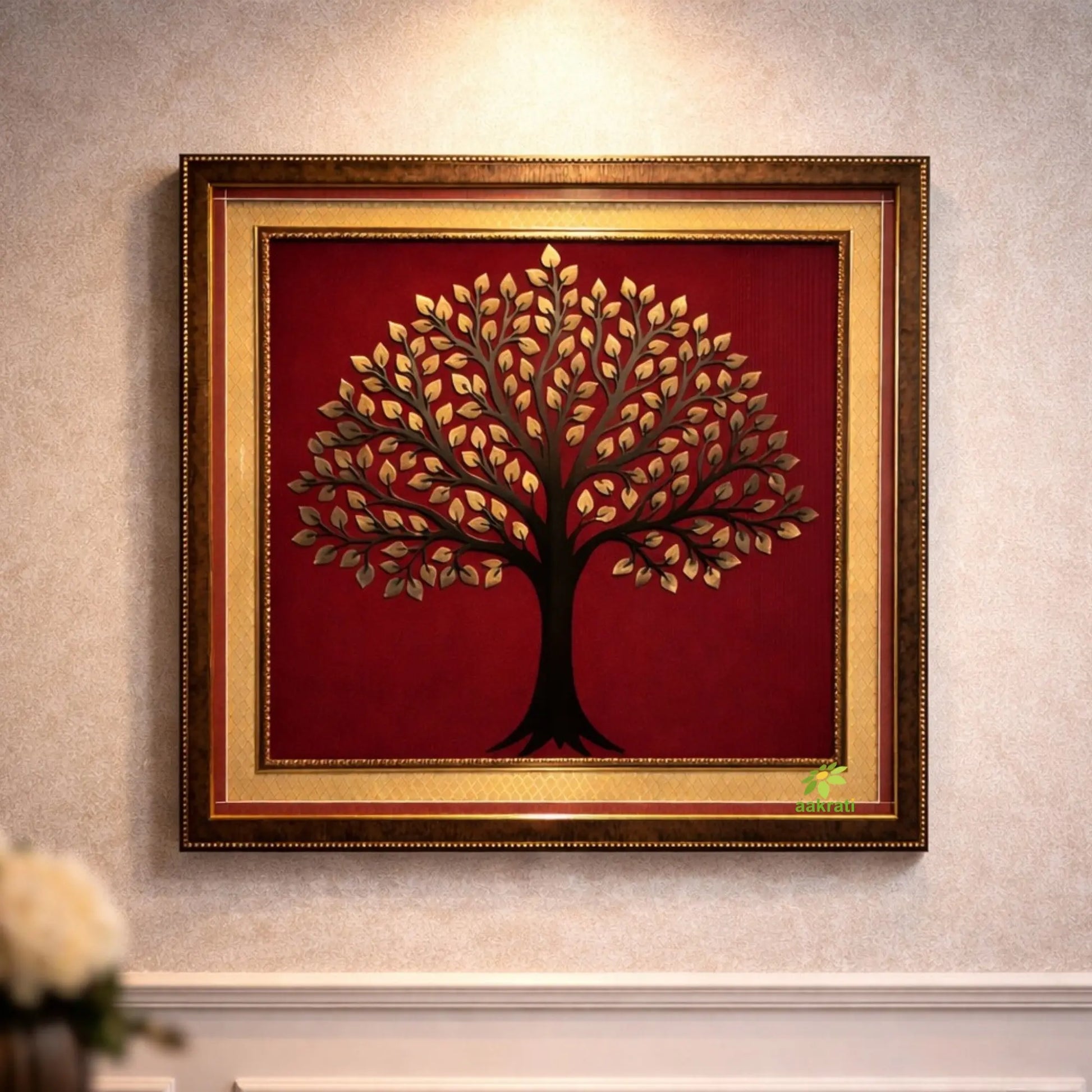 Wall Hanging Tree Frame for Home Décor | Wall Decor Item | Living Room Wall Art | Gift for Family & Housewarming Aakrati