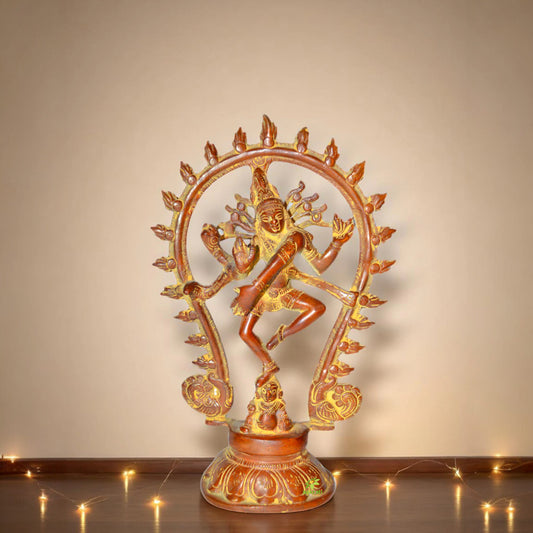 Lord Shiva (Natraj) Hand Made Brass Statue