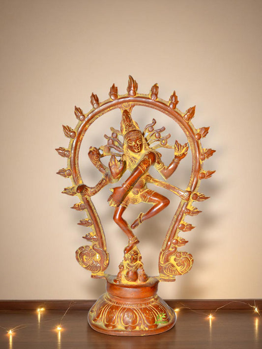 Lord Shiva (Natraj) Hand Made Brass Statue