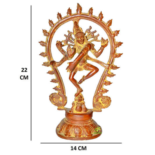Lord Shiva (Natraj) Hand Made Brass Statue
