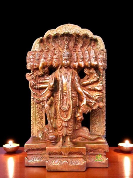 Lord Vishnuroopam Made of Brass