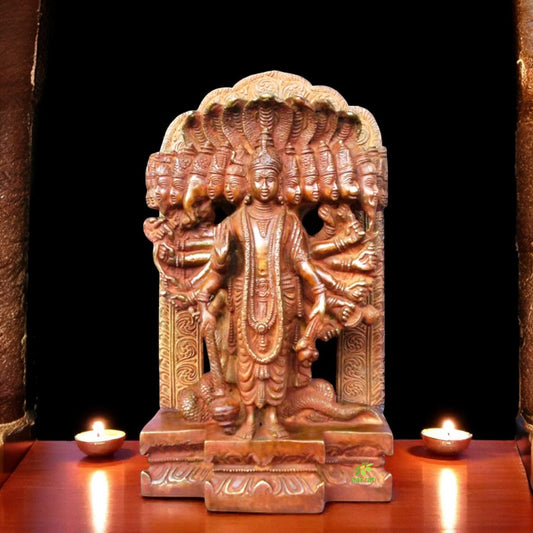 Lord Vishnuroopam Made of Brass