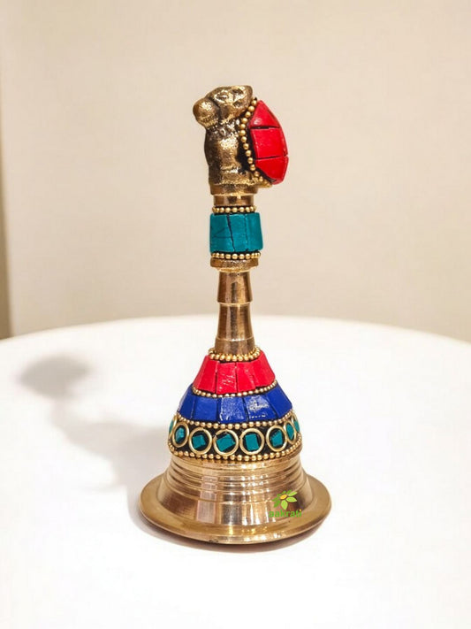 Temple Hand bell made in brass decorative work