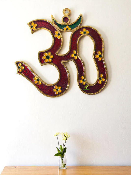 Om Symbol religious wall hanging/wall hook for home decor