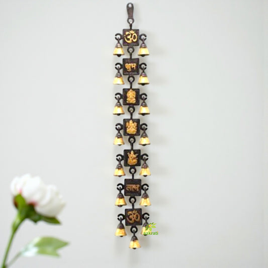 Aakrati Home Decor hangning Brass Decorative Bell