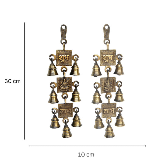 Shubh Labh Laxmi Ganesha Religious Hanging