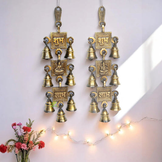 Shubh Labh Laxmi Ganesha Religious Hanging