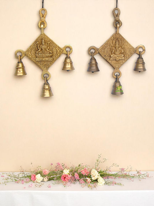 Feng Shui Metal Wind Chime With 6 Brass Bells Good Luck Chime