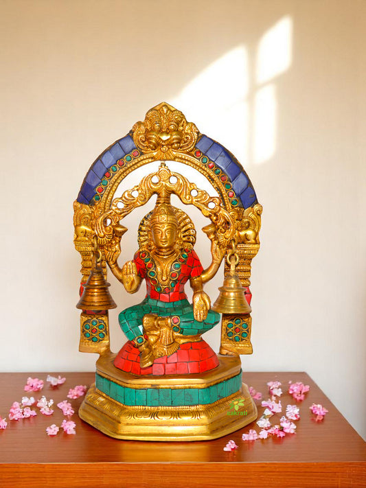 Lakshmi Ji Metal handmade figure for gift and decoration