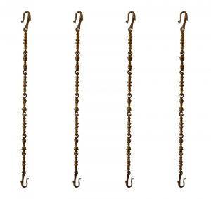Luxury Brass Swing Chain |  Perfect for Home Garden & Indoor Decor | Brass Home Swing Chain ( Yellow, 90 inch)