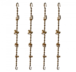 Brass chain designs jhula chair hanging oonjal chain for swing unjal