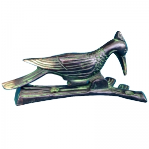 Antique Bird Door Knocker | Antique-Style Decoration for Your Home's Entrance | Charming Bird Door Knocker ( Green, 5 inch)