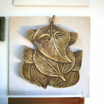 Leaf Lord Ganesh Wall Hanging Unique For Decor