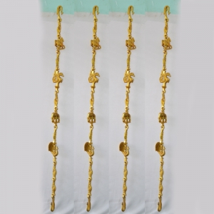 Handmade Brass Swing Chain | Elegant and Durable Chain for Your Home Jhula | Elegant Brass Swing Chain ( Brown, 88 inch)