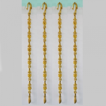 Jhula Chain set  Brass Out door furniture 7.5 feet long