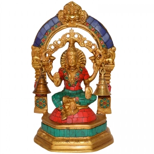 Lakshmi Ji Metal handmade figure for gift and decoration