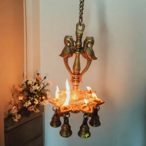 Aakrati Brass Hanging Diya