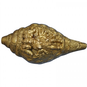 Aakrati Designer Conch of Lord Hanuman With five face 
