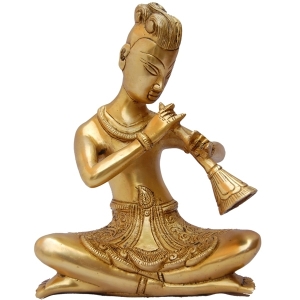 Decorative Brass Made Home Decor Musician statue