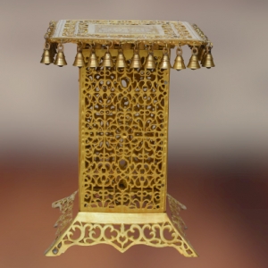 Furniture, Table, Stand, Choki in India, Brass Furniture, shopping online  for home decor, Metal Brass Decor, Brass Chair