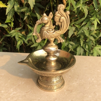 Diya, Indian Decor Diya, Pooja Decor, Brass Oil Lamp, Handmade Lamp, Indian Homeware, Indian Art