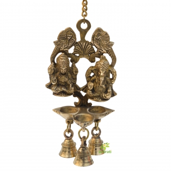 Wall hanging ganesh laxmi diya