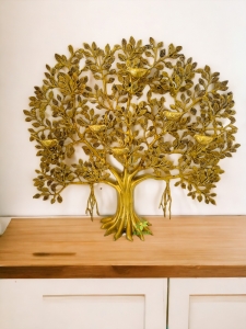 Tree of life with Roots - Big Size table top Tree, Handcrafted Indian Home Decor,| Kalpavriksha Tree|