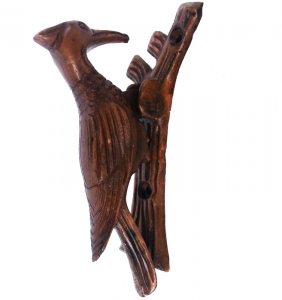 Stylish Brass Decorative Door Handle |  Exclusive Shape for Luxury Home Decoration | Brass Bird Designer Door Handle ( Brown, 5 inch)