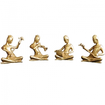 Brass Metal Home Decor Musician set 