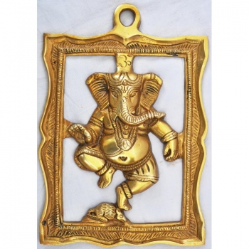 Decorative Ganesh Plate wall hanging By Aakrati