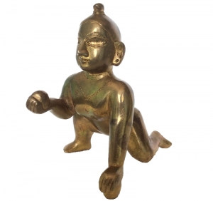 Brassware Baby Krishna Statue  Laddu Gopal  bal gopal