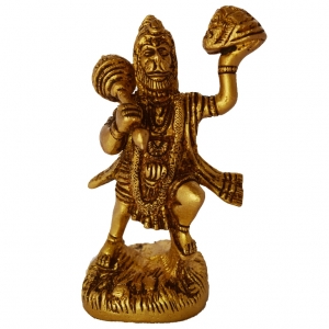 Lord Hanuman Brass Statue 