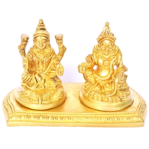 Money Lord Kuber and Lakshmi Statue