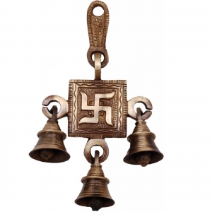 Hanging Bell of Swastik