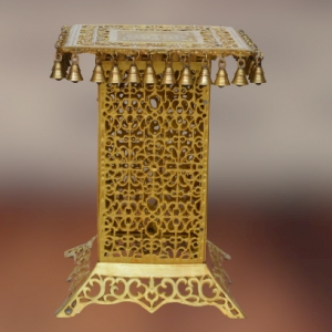 Brass Table - Golden Color - Antique Home Decor - Showpiece - 22 inch