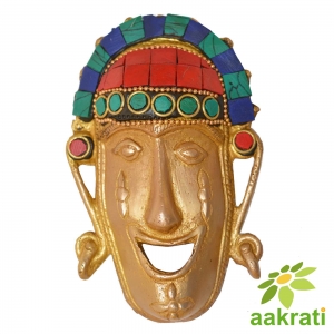 Tribal Laughing Face Wall Decor